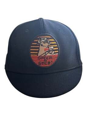 Vintage Designer Award Headwear Steer N Stein Embroidered Snapback Hat